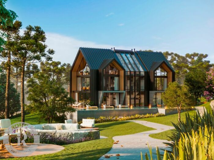 APARTAMENTO FIRENZE SMART PARK LAGO NEGRO DE UM DORMITÓRIO EM GRAMADO